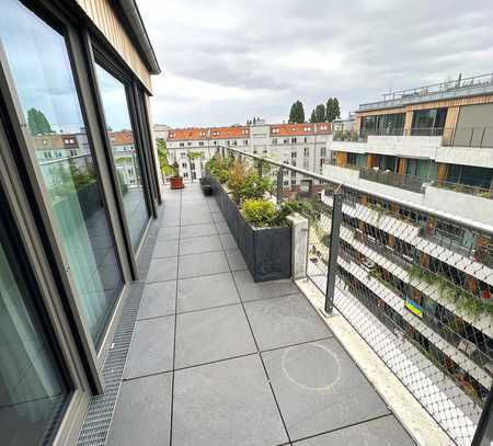 Luxus Penthouse, excel. möbliert und riesiger Dachterrasse!