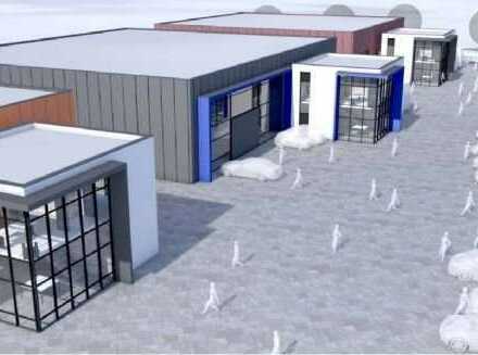 Neubau-Projekt: Lager-/ Produktionshalle mit Büro, 900 m² - 1.800 m² in 56244 Ötzingen zu vermieten