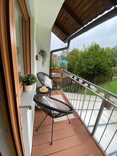                                                               Vollst&auml;ndig renovierte 2-Zimmer-Terrassenwohnung mit Balkon in Reichertshausen                                                       in Reichertshausen (Pfaffenhofen an der Ilm)