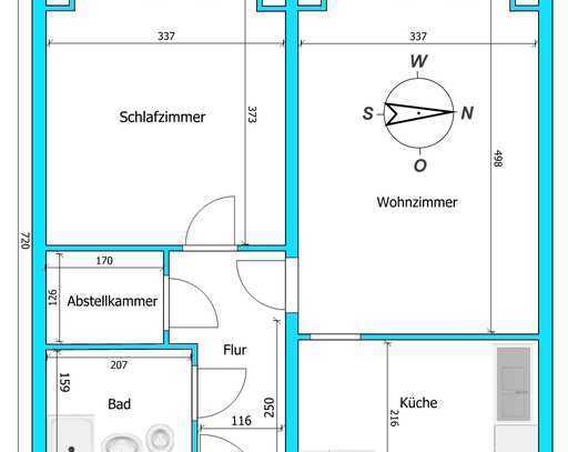 2-Zimmer-Wohnung in Berlin Marzahn