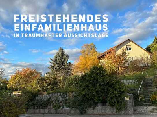 Freistehendes Einfamilienhaus in traumhafter Aussichtslage 👀