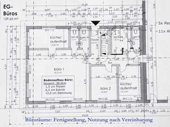 Büroräume 100-215m² - Neubau-Erstbezug (zusätzl. Gewerbehalle "bei Bedarf")