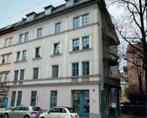 Sehr helle und ruhig gelegene 3-Zimmer-Wohnung mit Südbalkon in München Westend