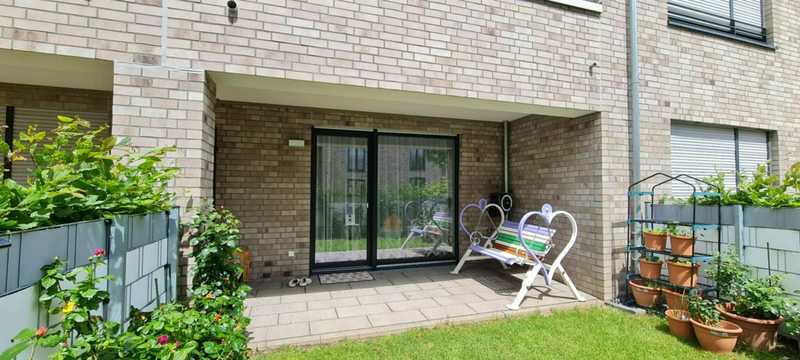 1-Zimmer Wohnung mit Garten in Frankfurt-Niederrad