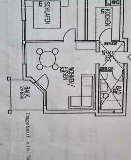 Stilvolle 2-Raum-EG-Wohnung mit Balkon und EBK in Heilbronn