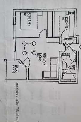 Stilvolle 2-Raum-EG-Wohnung mit Balkon und EBK in Heilbronn