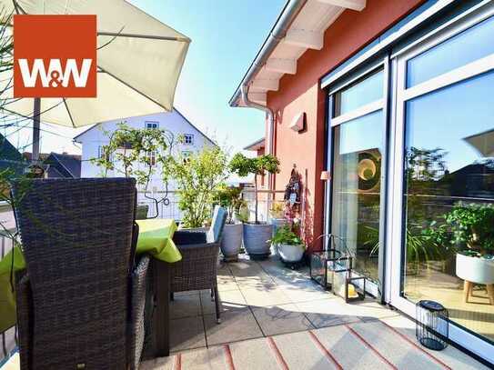 +++ Fast NEUE Luxus-Wohnung mit Lift, sonniger Dachterrasse, Garage und Stellplatz +++