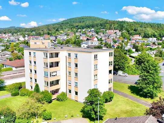 🍀🏡 unverbauter Panoramablick🌅 / Aufzug / Stellplatz & Garage / Balkon / Kellerabteil