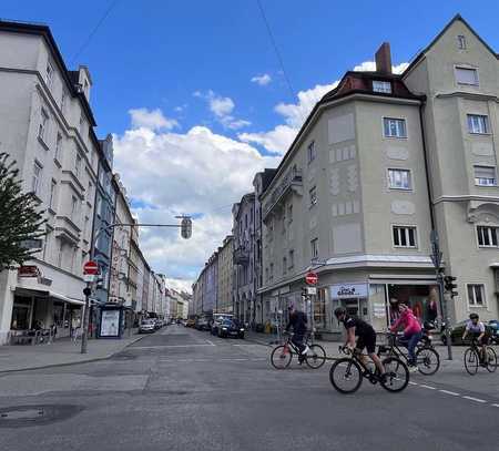 Kleine Ladenfläche, Hochfrequenz, mit Lager - München-Schwabing