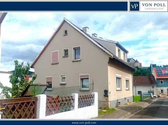 Gemütliches, teilsaniertes Einfamilienhaus mit schönem Blick auf die Ebernburg