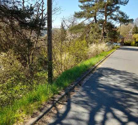 Baugrundstück in ruhiger Idylle und herrlichem Ausblick