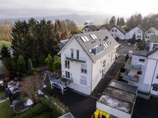 Maisonettewohnung mit Blick über die Grafschaft zum Einziehen und Wohlfühlen