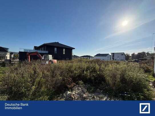 Baugrundstück mit vorhandener Baugenehmigung im Neubaugebiet