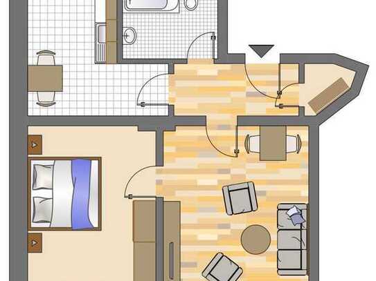 2-Zimmer-Wohnung in Dortmund Bövinghausen