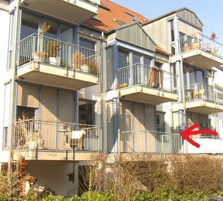 Komfortwohnung Niedrigenergie 50m² Balkon Stellplatz