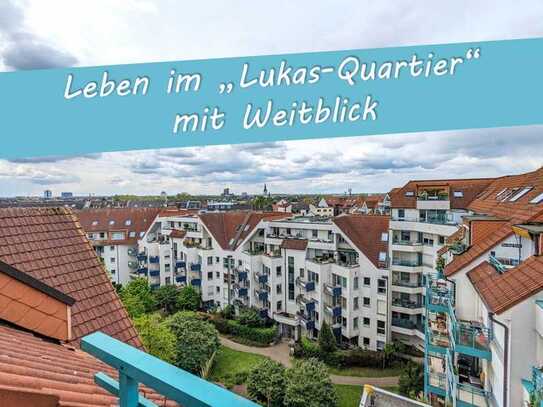 Lukas-Quartier ++ Helle Dachgeschoss-Wohnung mit Weitblick in Köln-Ehrenfeld