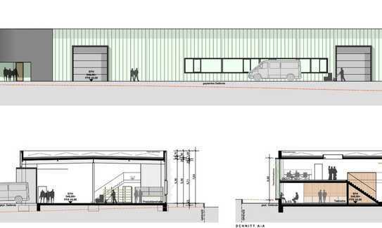 Büro und Produktionsflächen in modernem Architektur Neubau - Provisionsfrei ohne Makler