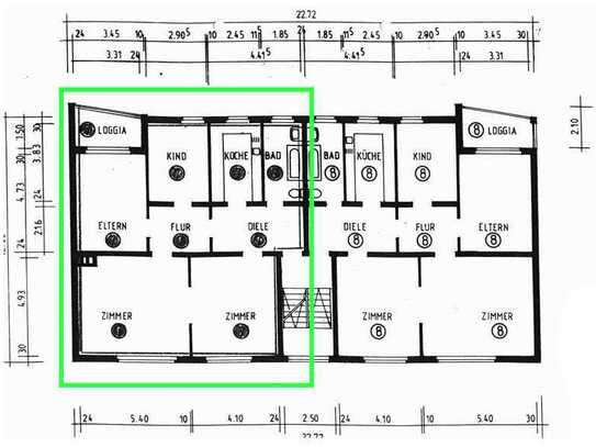 bester Wohnraum in zentraler Lage - 110qm + Balkon und Keller - provisionsfrei