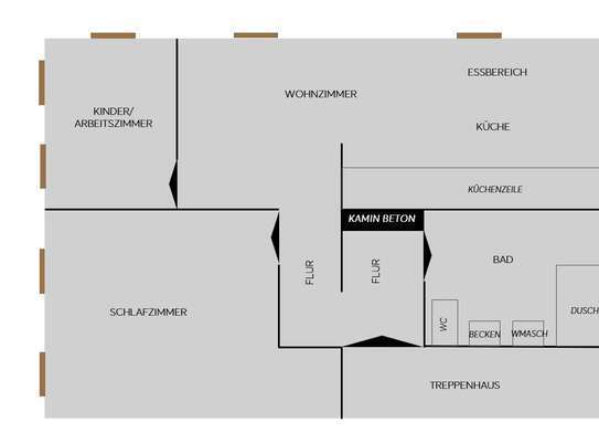 3 Zimmer-Wohnung mit Balkon | Neu Saniert | Metzingen Zentrum |