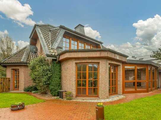 Idyllisches Landhaus mit Wintergarten und Kamin in Brüggen