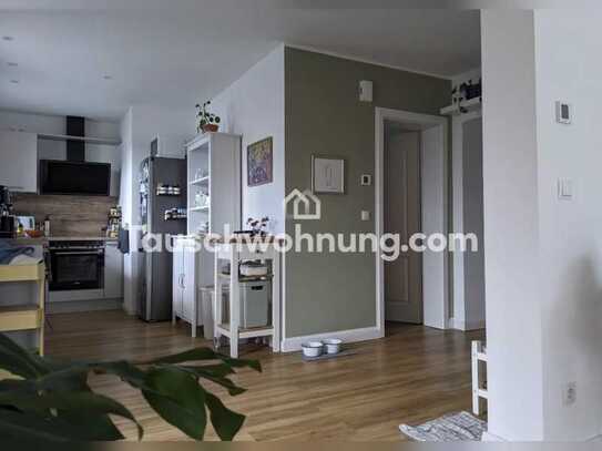Tauschwohnung: Sanierte 3-Zimmer Wohnung mit Garten
