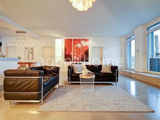 MÖBLIERT - LOFT LIVING am FEUERSEE - 3-Zimmer-Wohnung mit Balkon und Tiefgaragen-Stellplatz