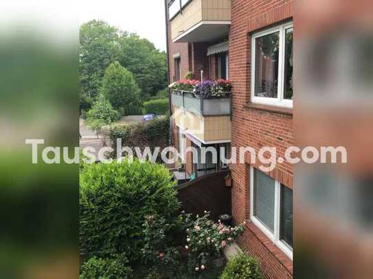 Tauschwohnung: sonnige 4 Zi. WHG MIT BALKON gegen 3 Zi. Bramfeld