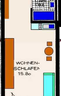 1 Zimmerwohnung mit super Sicht