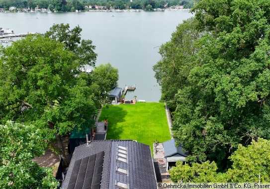 Wassergrundstück Berlin-Köpenick, traumhafter Seeblick - repräsentative Villa für gehobene Ansprüche