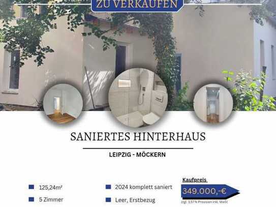 Frisch saniertes Hinterhaus 5 Zimmer & 125m² Wohnfläche #Eigentumswohnung oder Stadthaus#