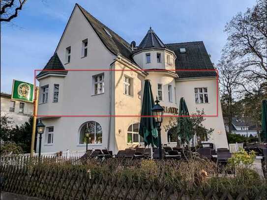 200qm Büro Etage in schöner Villa sucht Untermieter, nur 180m vom Zeltinger Platz