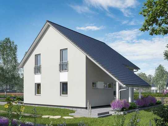 Energiesparhaus mit Wärmepumpe, Photovoltaik und Be- und Entlüftungsanlage in Höckendorf
