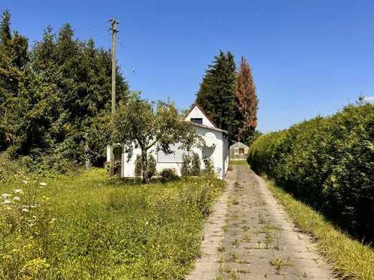 Außergewöhnliches, großzügiges Wohngrundstück mit Altbestand und kleinem Waldstück