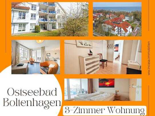 CHANCE! 3-Zimmer-Maisonette-Wohnung mit zwei Balkonen -Provisionsfrei nur 100 Meter vom Strand