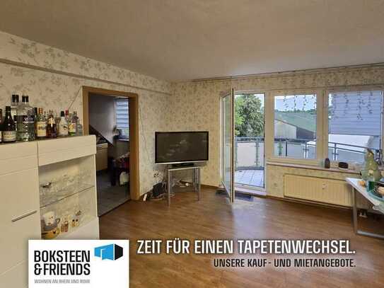 Große Wohnung auf zwei Etagen mit Balkon! WBS ERFORDERLICH!