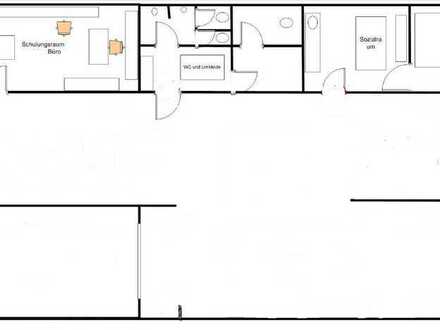 Ebenerdige Gewerbehalle in Gevelsberg, Breitenfelder Straße ab 01.07.2024 zu vermieten.