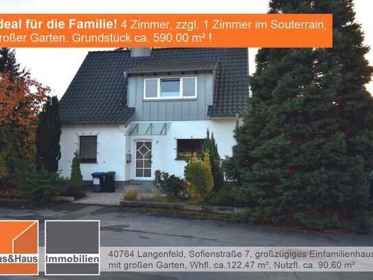 #Langenfeld - freistehendes Einfamilienhaus, IDEAL FÜR DIE FAMILIE