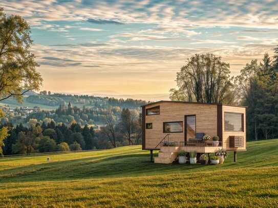 🚞 Domix Großes Refugium: Ihr luxuriöses Tiny Haus für nachhaltiges und mobiles Wohnen 🌳