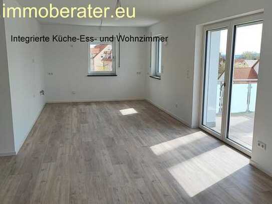 Neubau - Hochwertige 4-Zimmer Whg- im 2. OG -WFL 113,77 m² - großer Südbalkon - Lift bis zur Wohnung