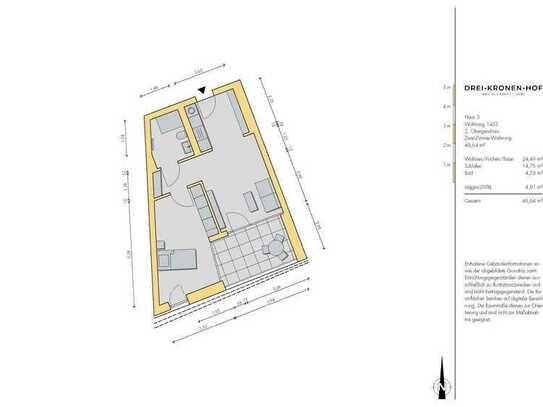 WHG 1453 - 2-Zimmer, barrierefrei