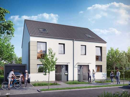 Doppelhaus 129m² Wohnfläche 5 Zimmer Haus mit Südausrichtung