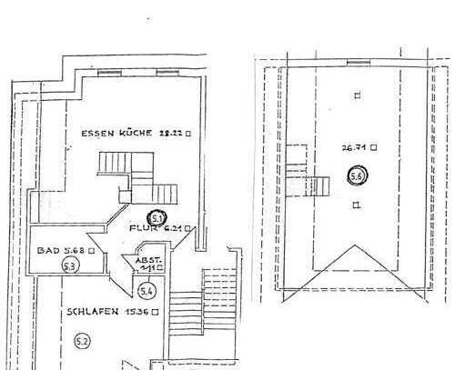 2 Zi - Maisonette mit offner Galerie