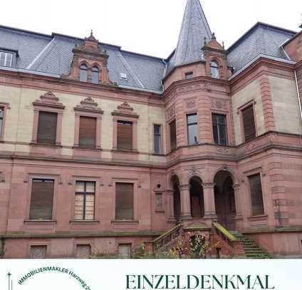 Historische Villa im Stadtkern von Quedlinburg.