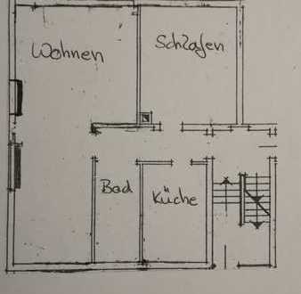 Modernisierte 2,5-Zimmer-Dachgeschosswohnung in Walldorf