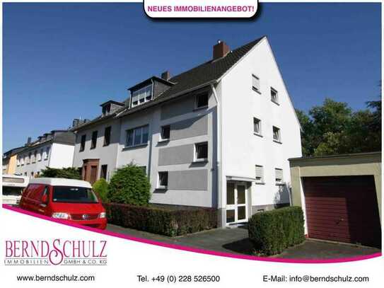 Kapitalanlage oder Eigennutzung: Gemütliche 3-Zimmer Wohnung im Herzen von Duisdorf inkl. 2 Garagen!