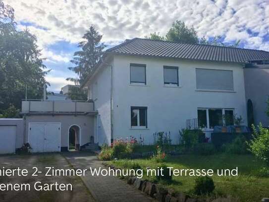 Wunderschöne sanierte 2 Zimmer Wohnung mit eigenem Garten