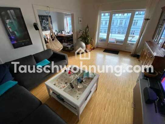 Tauschwohnung: Sonnige 3-Zimmer-Wohnung im Hofweg zum Tausch