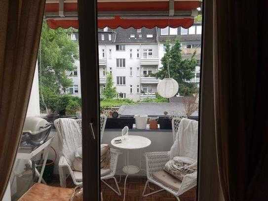 Schöne Citywohnung, 2 Zi, Balkon