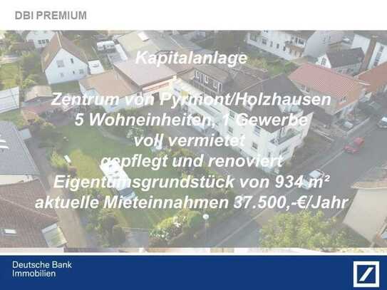 Kapitalanlage – Herzen von Holzhausen/Pyrmont 5WE/1GE