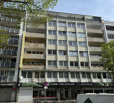 Schöne 2,5-Zimmer-Wohnung mit Balkon in Düsseldorf